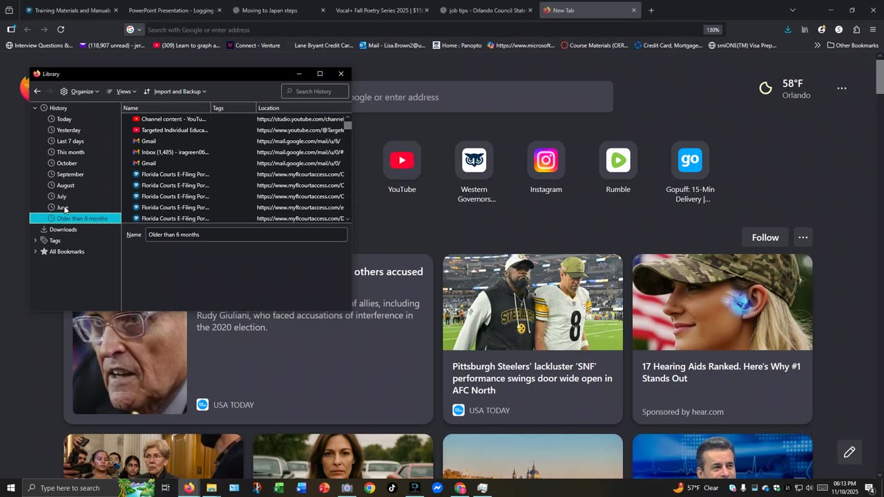 Them hacking in 11/10/25