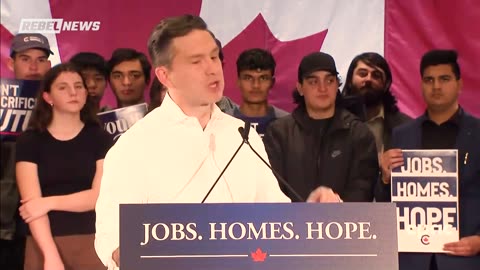 RAW: Poilievre rips into Liberals at Conservatives' 'No More Sacrifices' youth rally