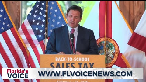 -IT'S OFFICIAL: In Florida, there will be a 2nd Amendment TAX HOLIDAY, Governor Ron DeSantis says.