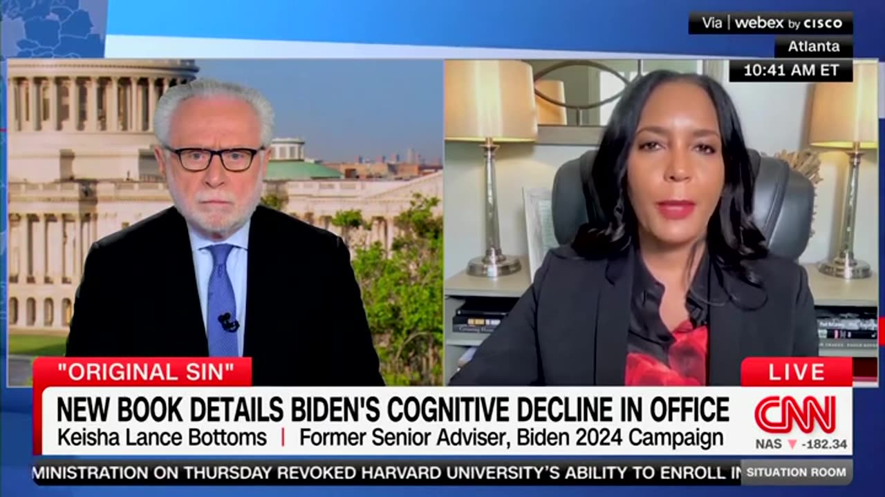 Dem Gubernatorial Candidate Maintains She Saw No Evidence Biden Was Withering Away