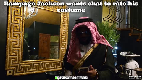 Rampage Jackson x Halloween