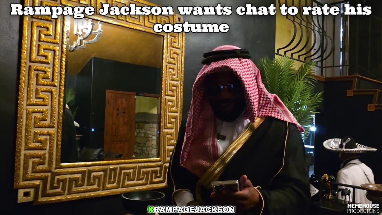 Rampage Jackson x Halloween