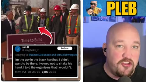 Canada's NEW Liberal Prime Minister EMBARRASSED by construction workers