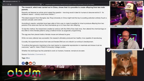 OBDM1304 - The Philip Experiment and A.I. Tulpa | Double Fathers | Strange News