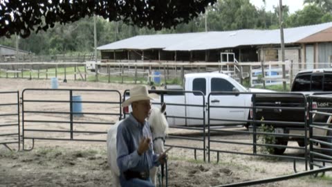 Skipper Calder & Cowboy-up Ministry bring horse training with a message at 11am.