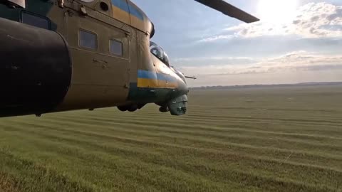 🛸🇺🇦 Ukraine Russia War | Ukrainian Helicopter View of Fiber Optic Cables | RCF