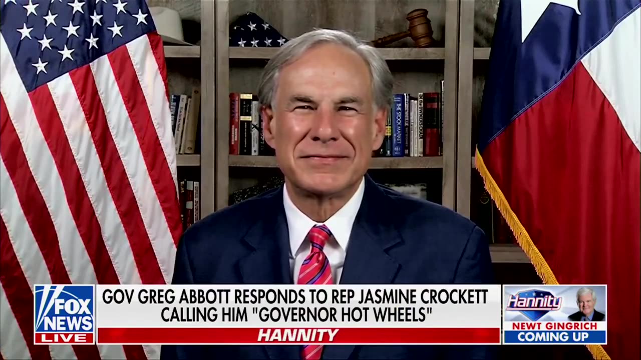 Greg Abbott Shrugs Off Crockett's ‘Governor Hot Wheels’ Joke, Says Dems Will Be Left 'In The Dust'
