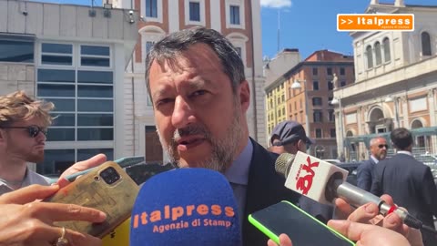 NOTIZIE DAL MONDO Dazi USA a UE,Salvini 'Questa Commissione UE problema per le imprese italiane'