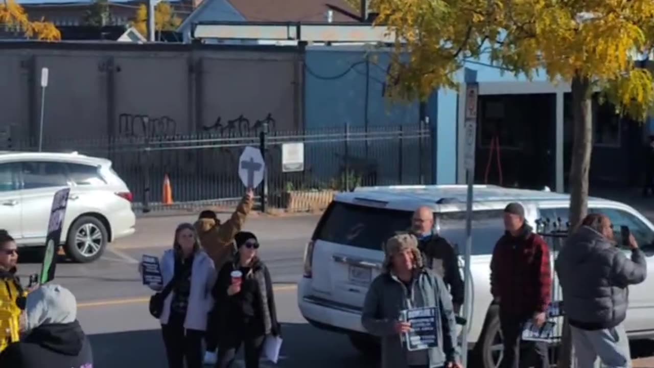 Just leave our community! Leave! Leave! Leave!