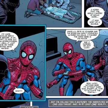 Peter Parker Es Alérgico A La Picadura De La Araña Radiactiva en Tierra-15011 #spiderverse