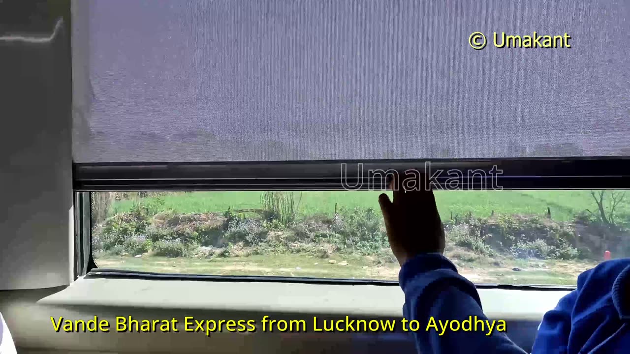 Travelling in Vande Bharat Express from Lucknow to Ayodhya Cantonment