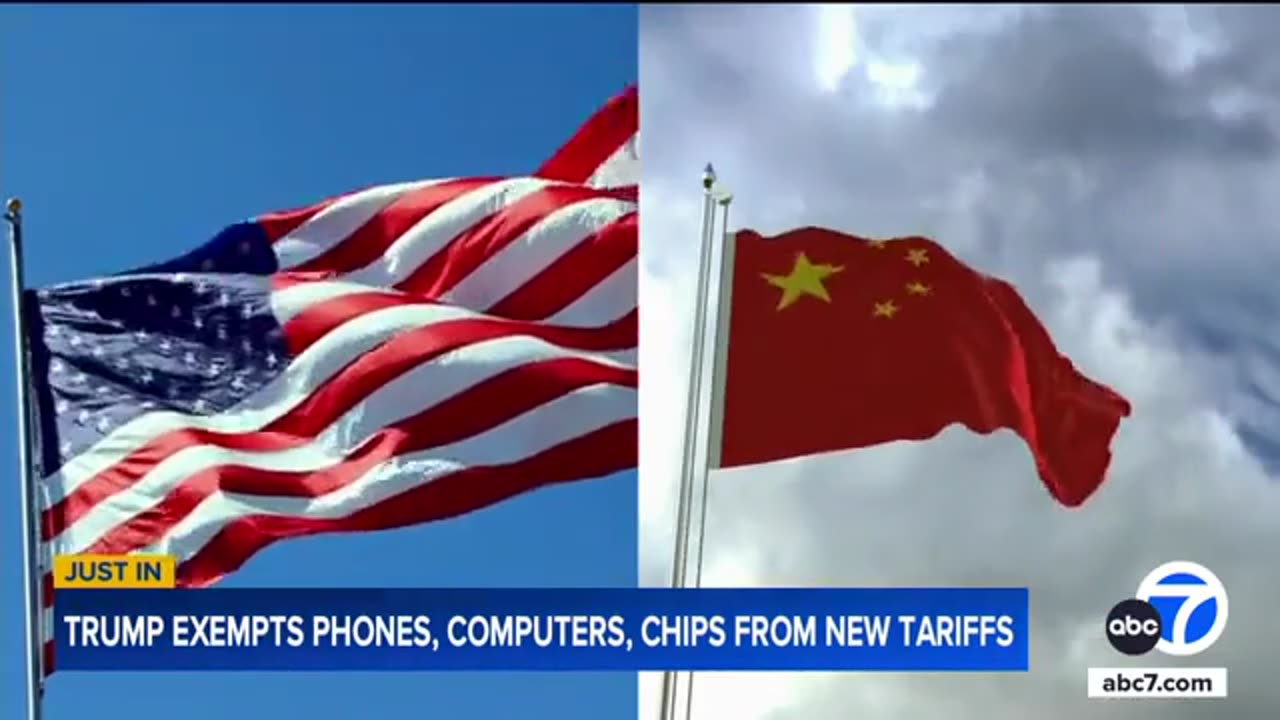 Trump exempts smartphones and computers from new tariffs