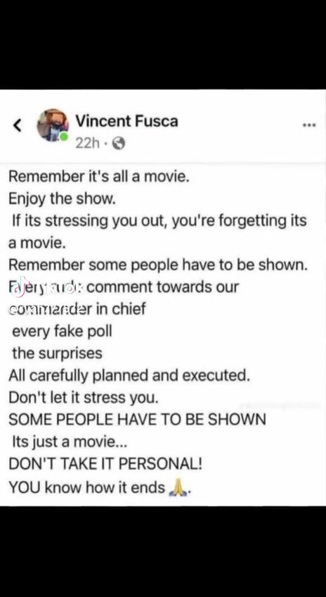 A Message From Vincent