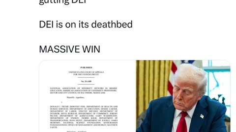 Trump wins multiple Appeals: Oregon, Minnesota & DEI