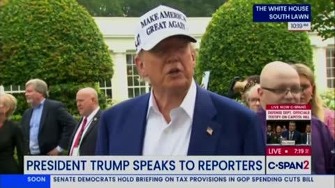 Trump on Netanyahu: I told Netanyahu to continue (firmly against Iran).