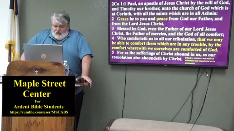 2 CORINTHIANS Chapter 1 & 2
