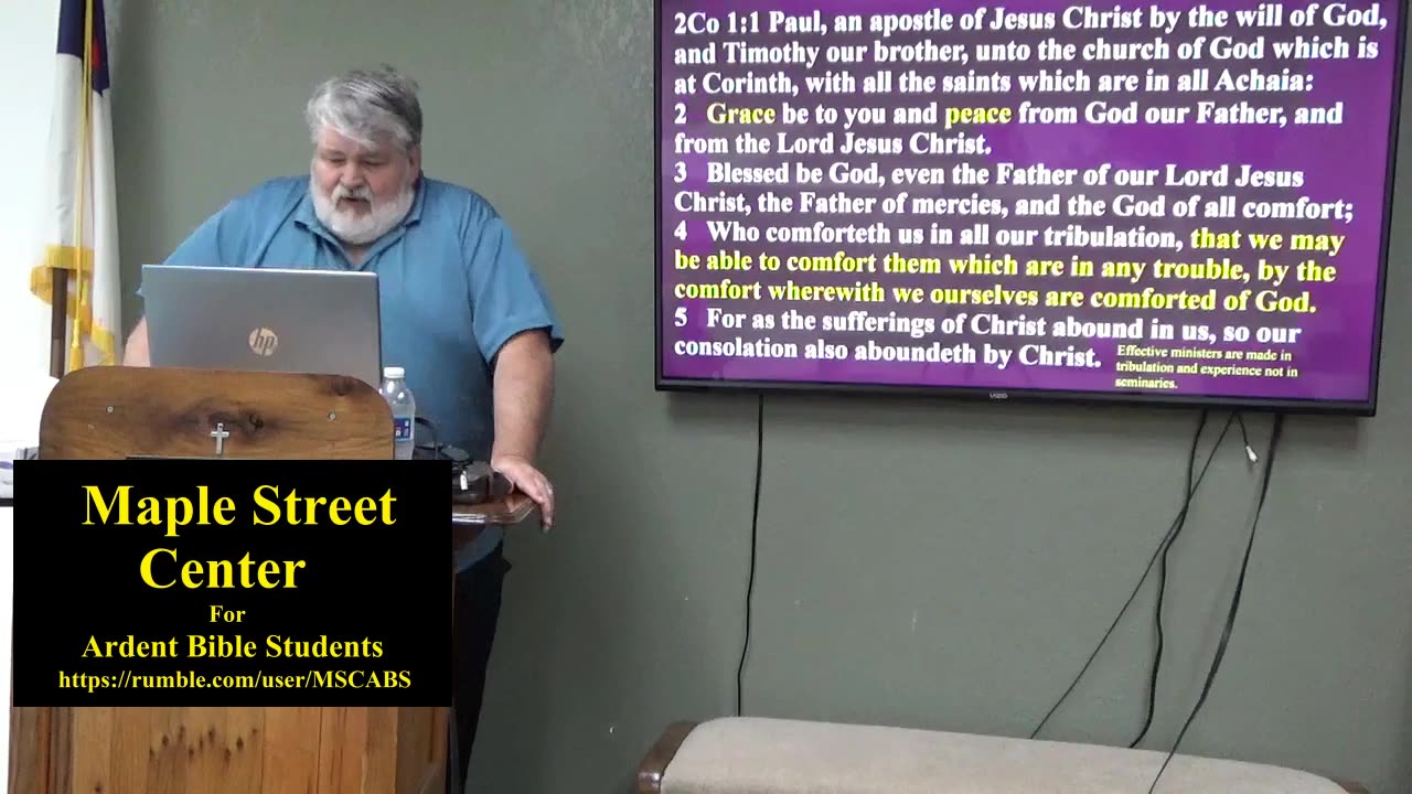 2 CORINTHIANS Chapter 1 & 2