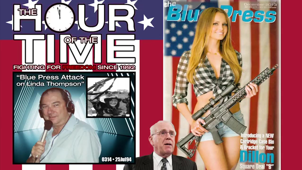 The HOUR of the TIME #0314 Blue Press Attack on Linda Thompson