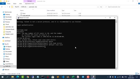 Configure VLANs from Excel, how would it be