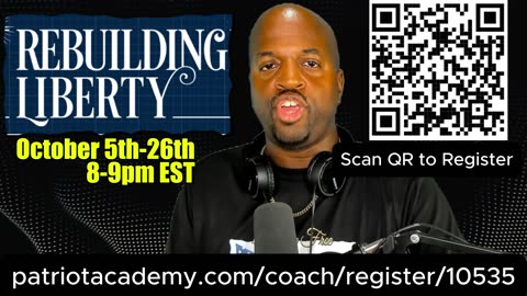 Rebuilding Liberty Begins Oct 6: Enroll in the 4-Week Class Today