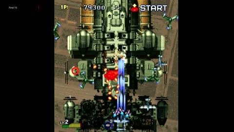 The First 15 Minutes of Strikers 1945 II (PlayStation)