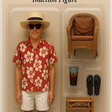 The Beach Captain Inaction Figure