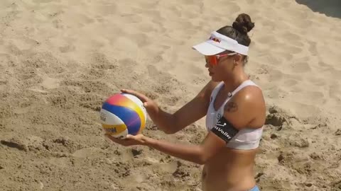 US Sports Volleyball Feat. 🇨🇭 Vergé-Dépré sisters claim 1st Beach Pro Tour gold together 🥇