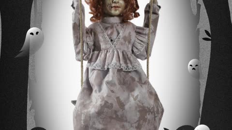 ANIMATED SWINGING DECREPIT DOLL - Morris Costumes