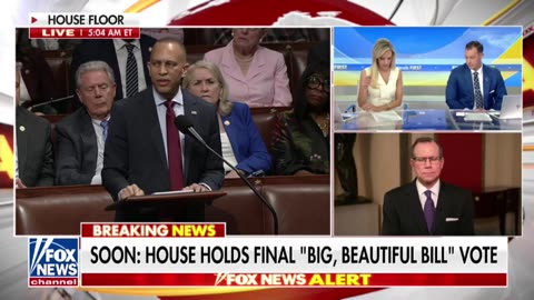 Breaking: Trump's "big, beautiful bill" is getting closer to a final vote in the House.