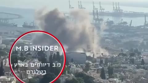 🚀🌊 Israel Iran War | Live Scene in Haifa After Missile Strike | RCF