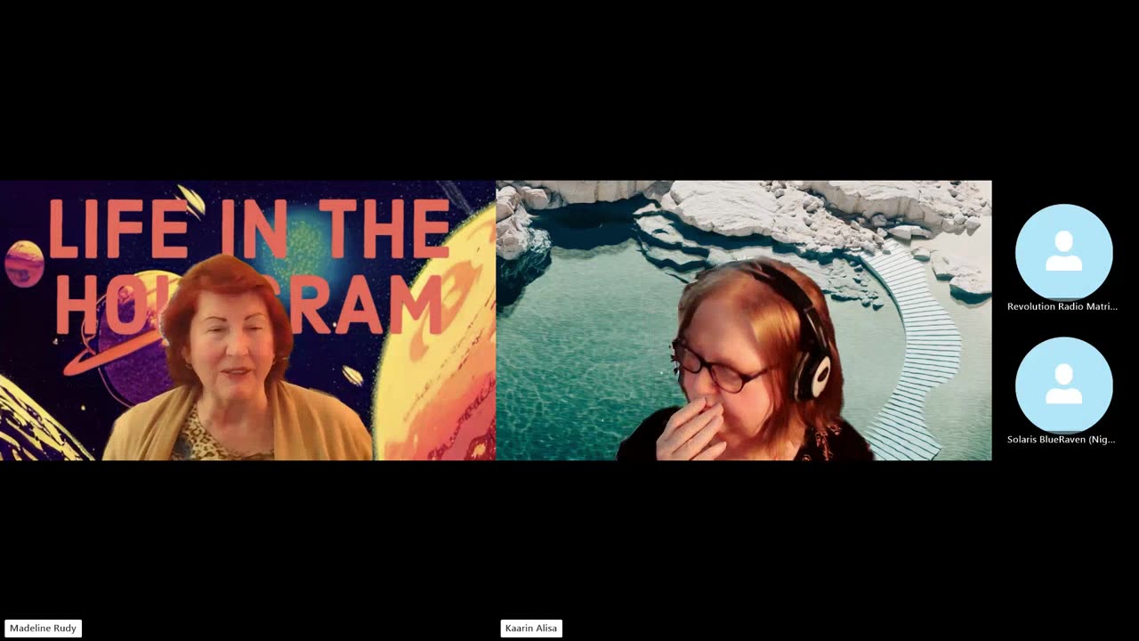 Life in Hologram with guest Solaris Blue Raven part 2
