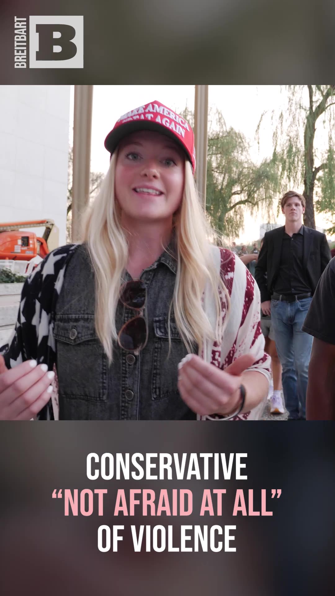 Christian "Not Afraid at All" of Violence for Speaking Up After Charlie Kirk Assassination