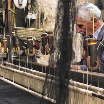 Shaarbafi – the ancient art of weaving with fine and delicate threads