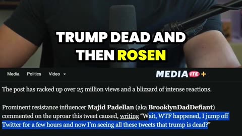 Media MELTDOWN as Rumors Spread Trump is Dead