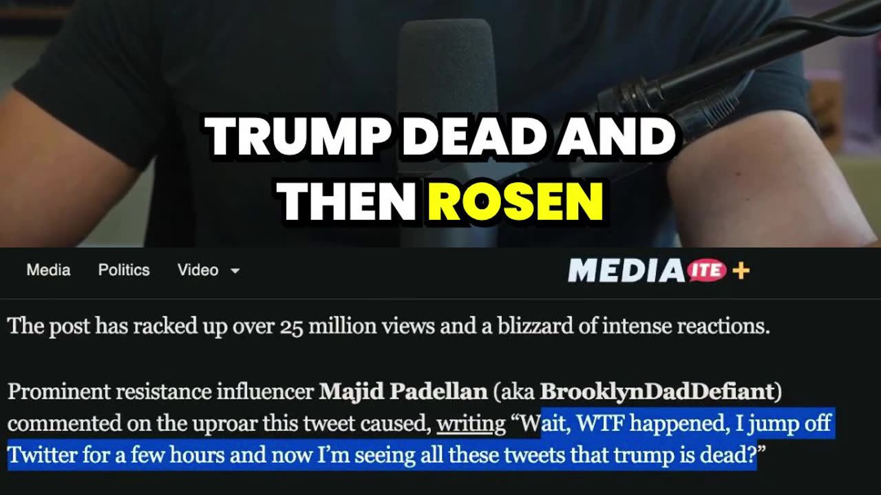 Media MELTDOWN as Rumors Spread Trump is Dead