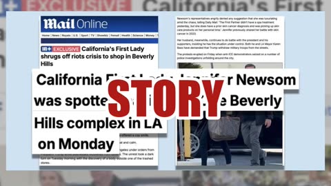 Fact Check: Photo Does NOT Show California Governor Newsom's Wife Shopping During June 2025 Protests