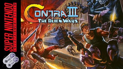 Contra III The Alien Wars gameplay