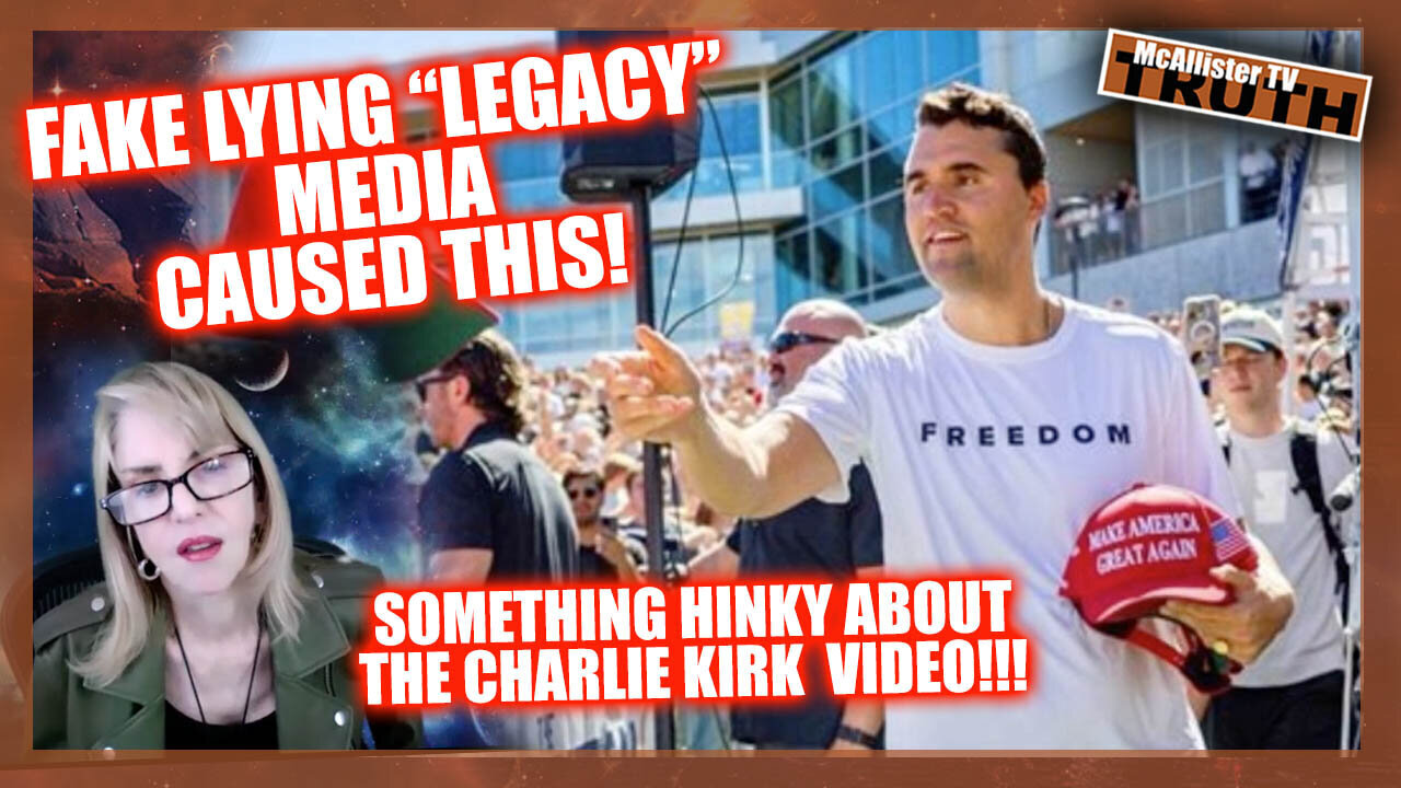 FAKE NEWS DID THIS! SOMETHING OFF ABOUT THE VIDEO! SICKO LIBTARDS FAFO! THE PARTY OF DEATH!