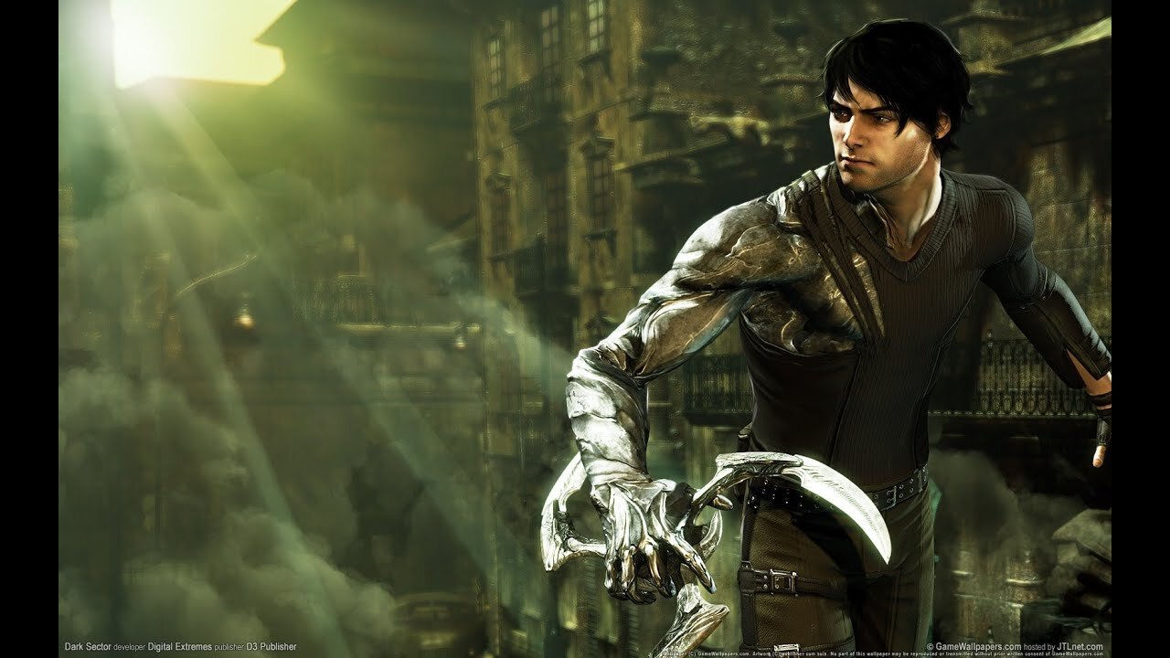 DARK SECTOR GAMEPLAY USE YOUR GLAIVE 💿 & 🔫THAT GROWS FROM HAND ✋ & REMOVE HEADS 🧑 ARMS 💪 & LEGS 🦵