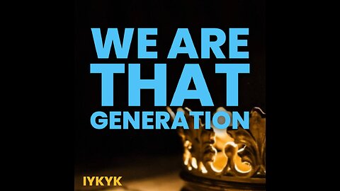 We are the generation that will see all these things come to pass...! Maranatha!
