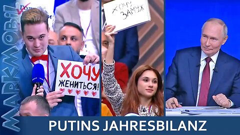 MARKmobil Aktuell: Putins Jahresbilanz Bericht von Putins jährlicher
