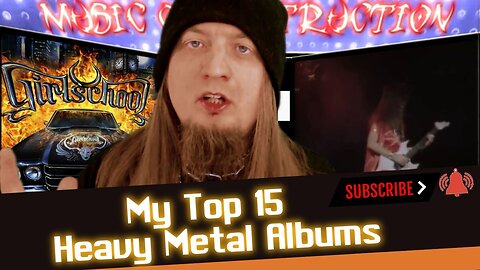 ▶️My Top 15 Heavy Metal Albums◀️