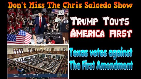 Trump Rallies While The Texas House Attacks Our Rights