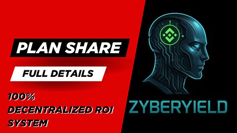 100% decentralized ROI system | ZyberYield Hindi plan share