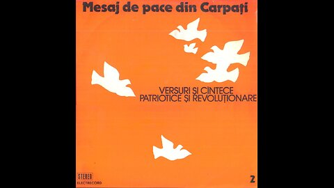 "Stegar al pacii" de Virgil Carianopol in recitarea Adela Marculescu
