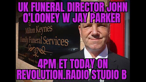 UK Funeral Director John O'Looney - "More People Are Dying"