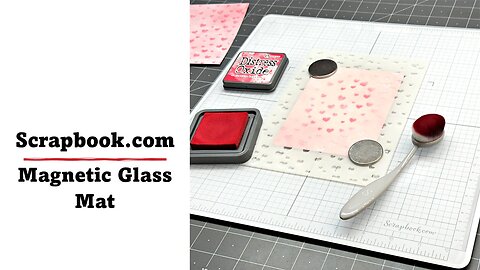 BRAND NEW | Magnetic Glass Mat from Scrapbook.com