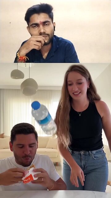 husband game ka khana 1 minut mein khatm Kar Diya