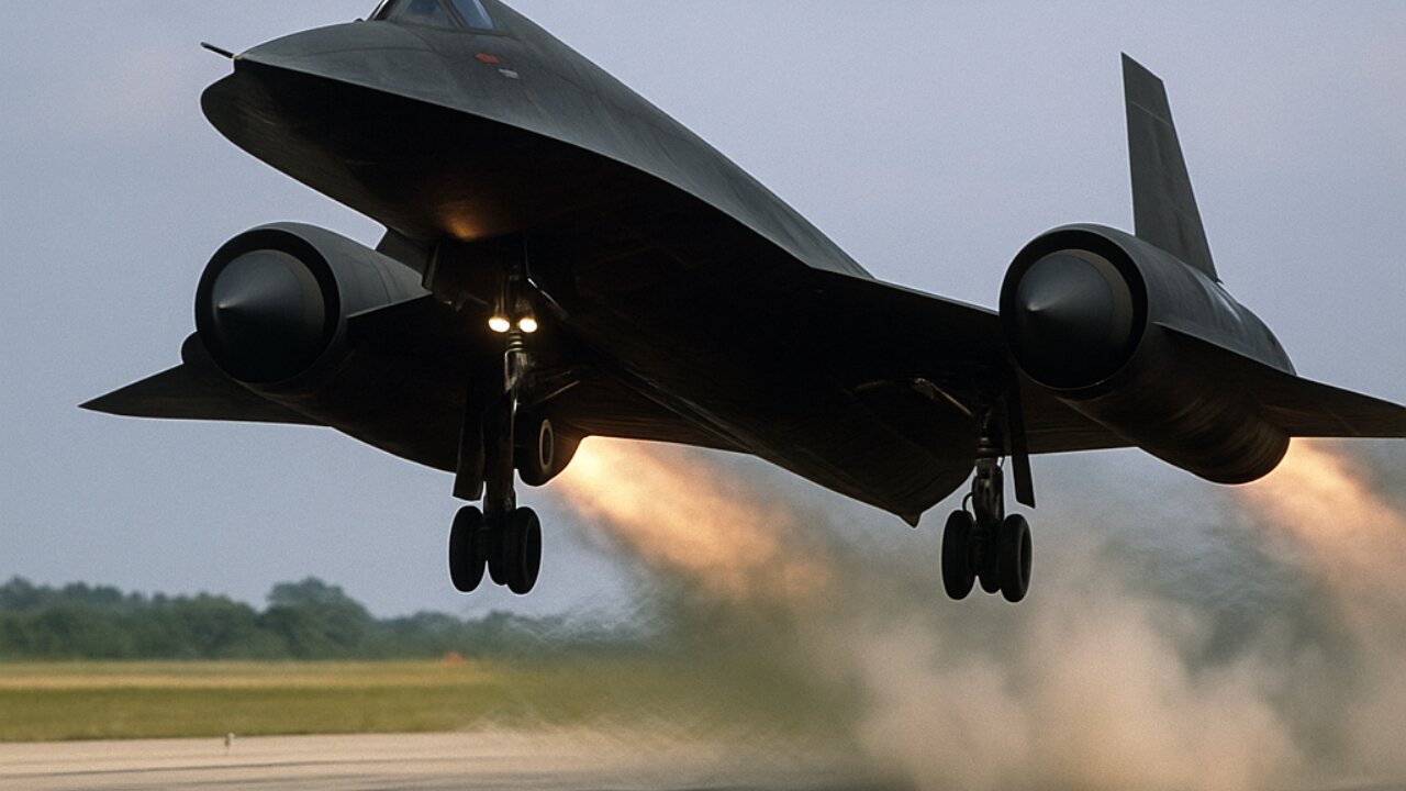 SR-71 Blackbird Takeoff