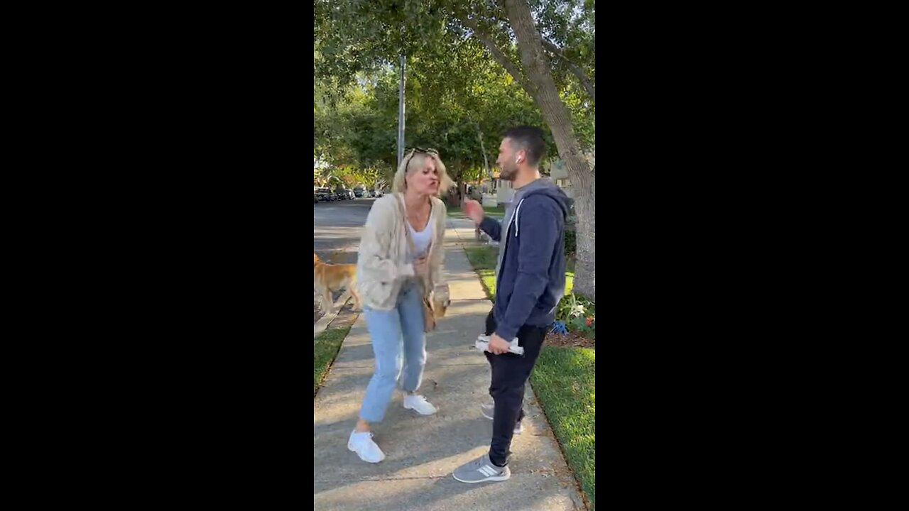 Karen gets attacked by her own dog